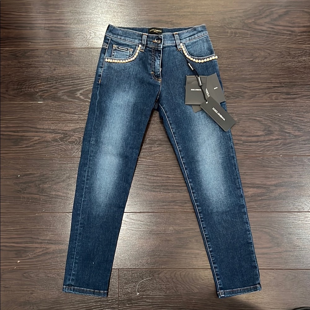 Dolce and Gabbana girls jeans size 10